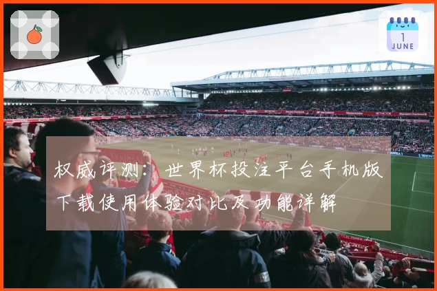 权威评测：世界杯投注平台手机版下载使用体验对比及功能详解
