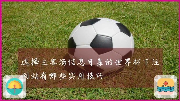 选择主客场信息可靠的世界杯下注网站有哪些实用技巧
