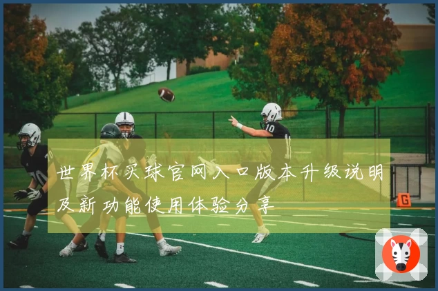 世界杯买球官网入口版本升级说明及新功能使用体验分享