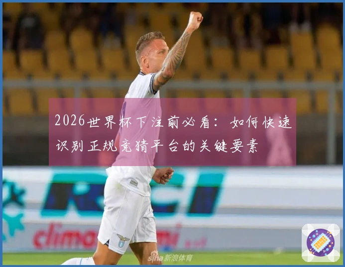 2026世界杯下注前必看：如何快速识别正规竞猜平台的关键要素